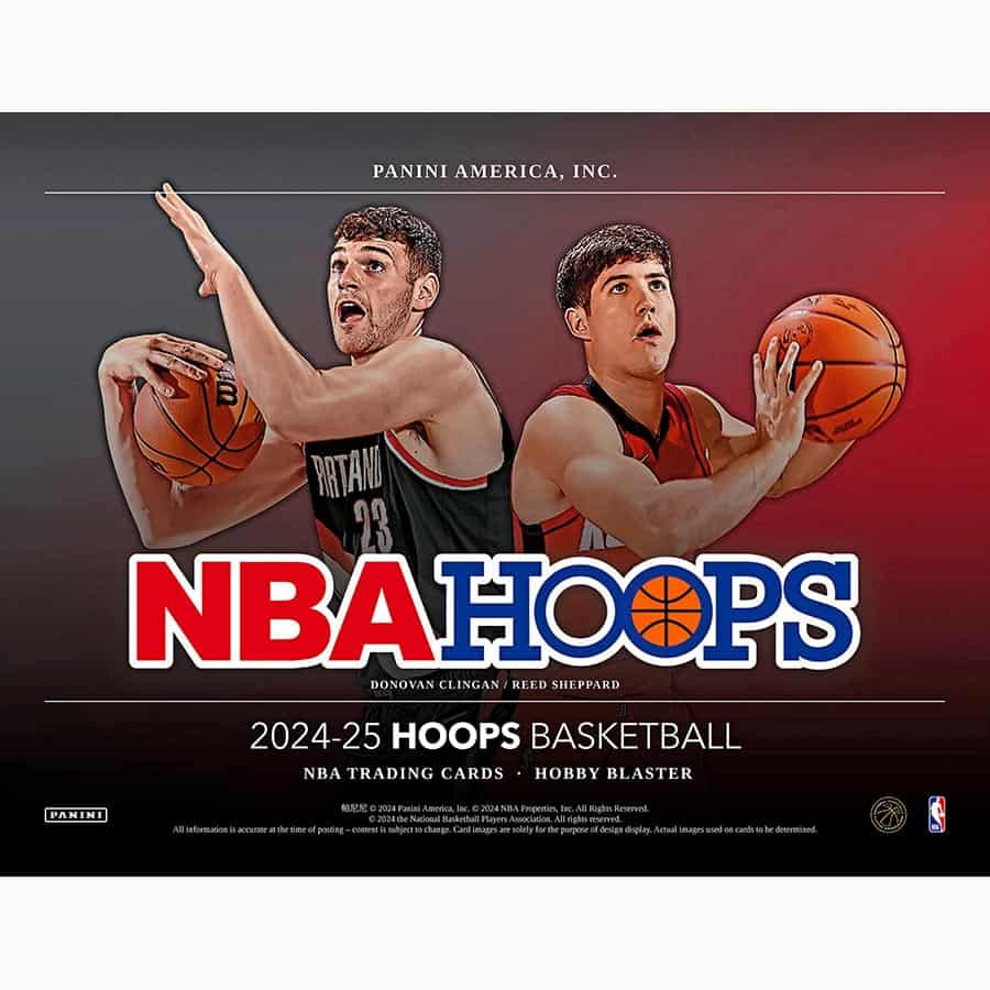 NBA 2024-25 Panini Hoops Basketball Cards - Fat Pack Box