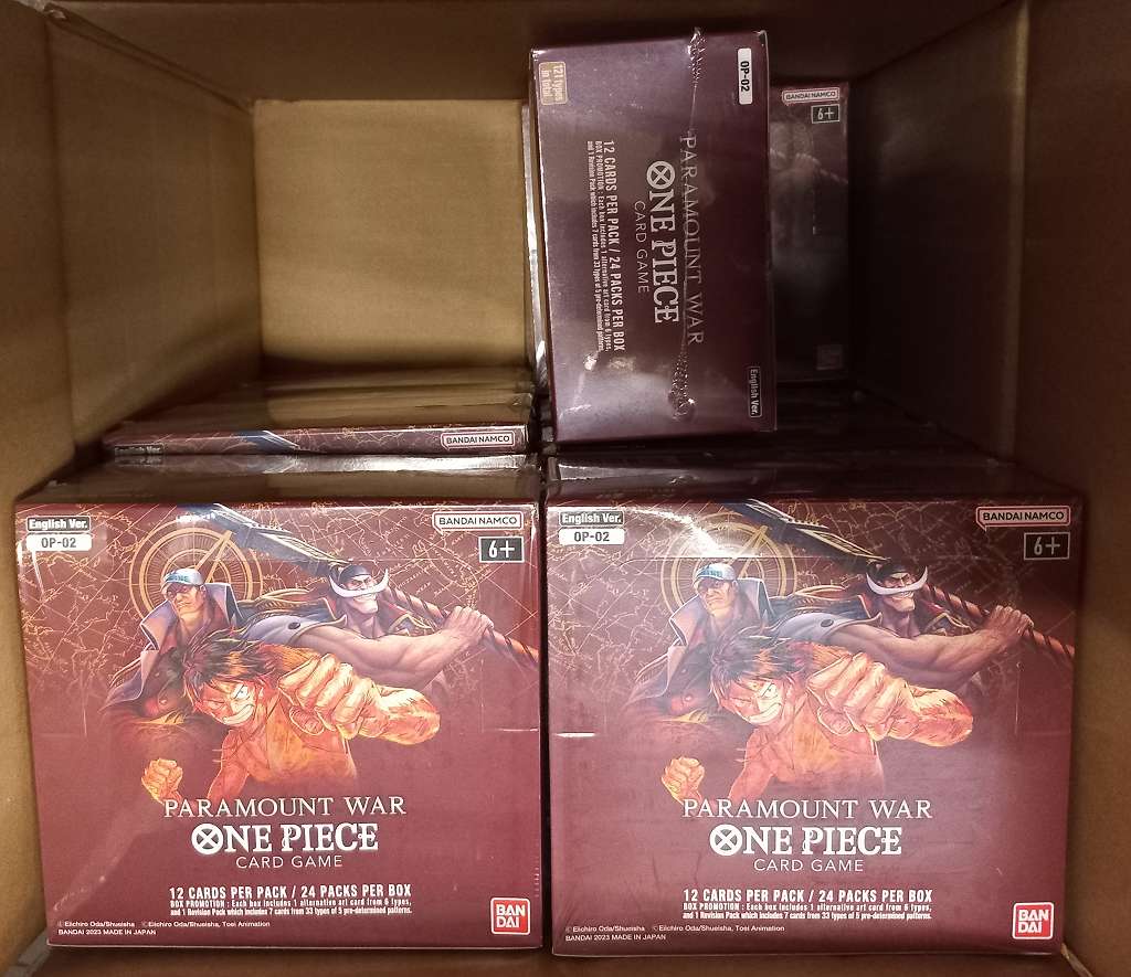 ONE PIECE TCG Paramount War Booster Display 02 EN