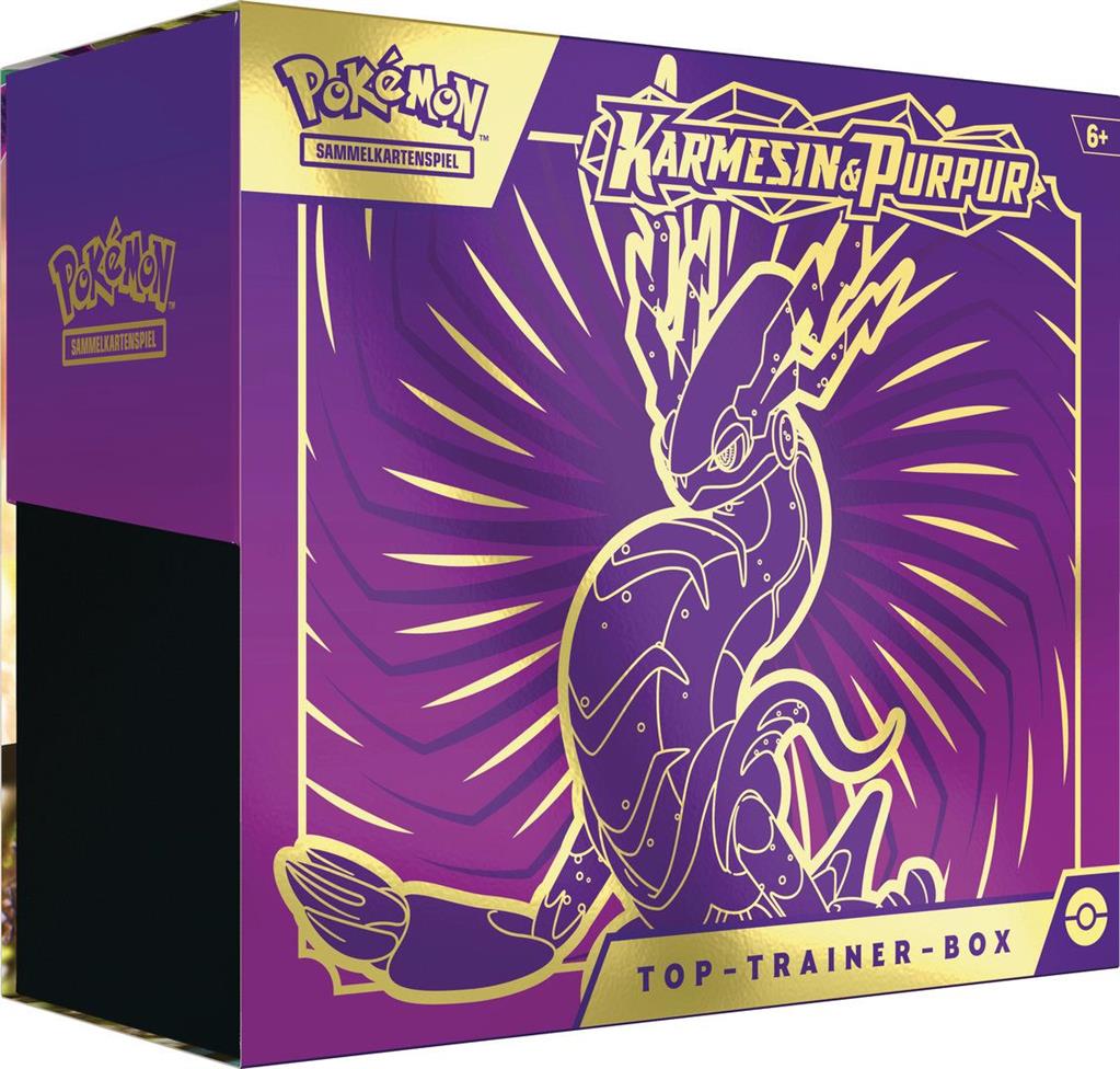 POKEMON Karmesin & Purpur Top Trainer Box Miraidon - DEUTSCH -