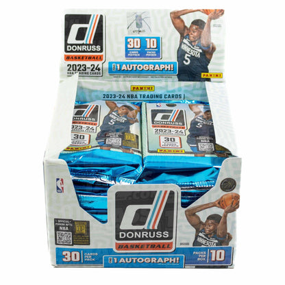 NBA 2023-24 Donruss Basketball Card Box (1) Autographed