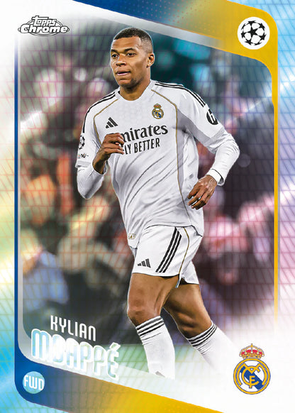 Topps Chrome UEFA Club Competitions UCC 2025/26 - Jumbo Box