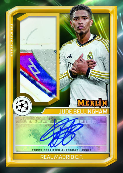 SOCCER Topps 2023-24 UCC Merlin - Hobby Box  Lamine Yamal