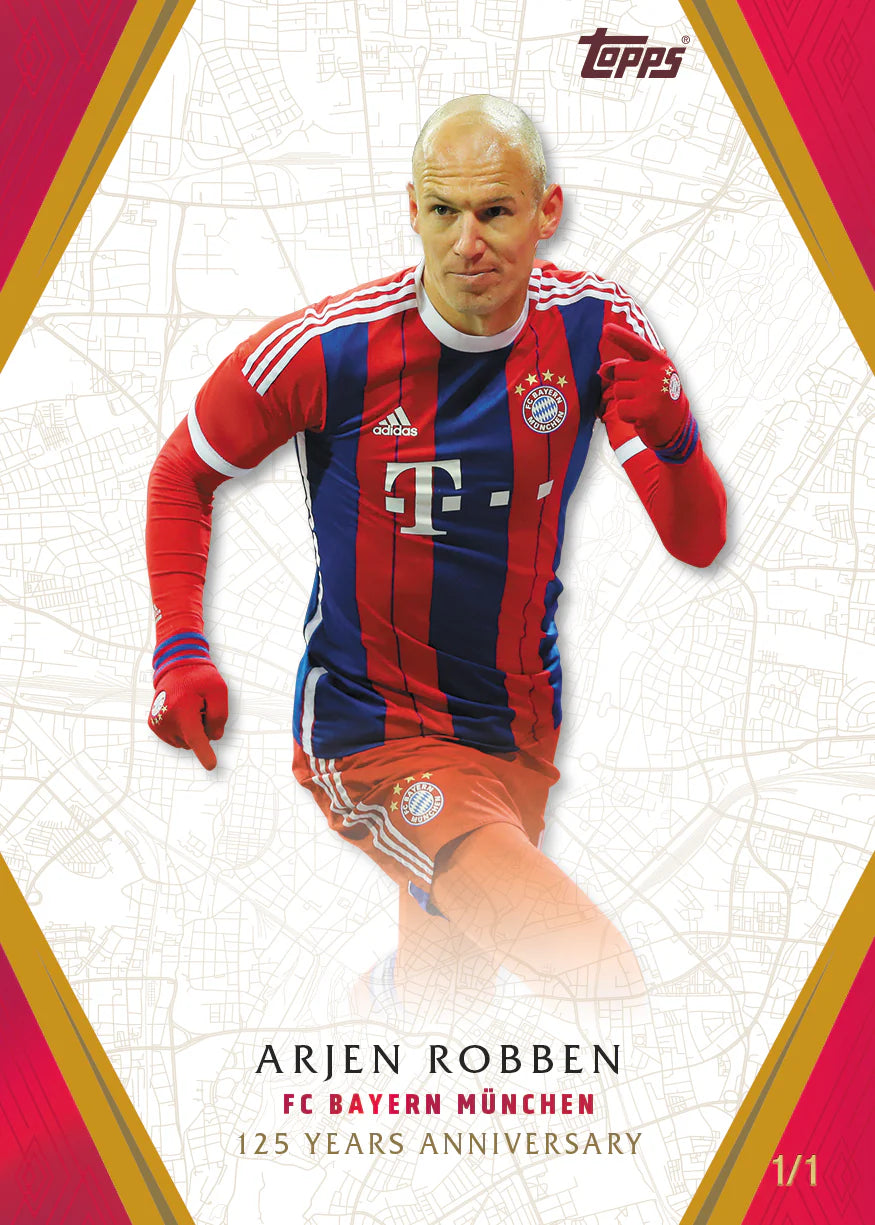 SOCCER Topps FC Bayern München 125th Anniversary Hobby Box 125 Jahre