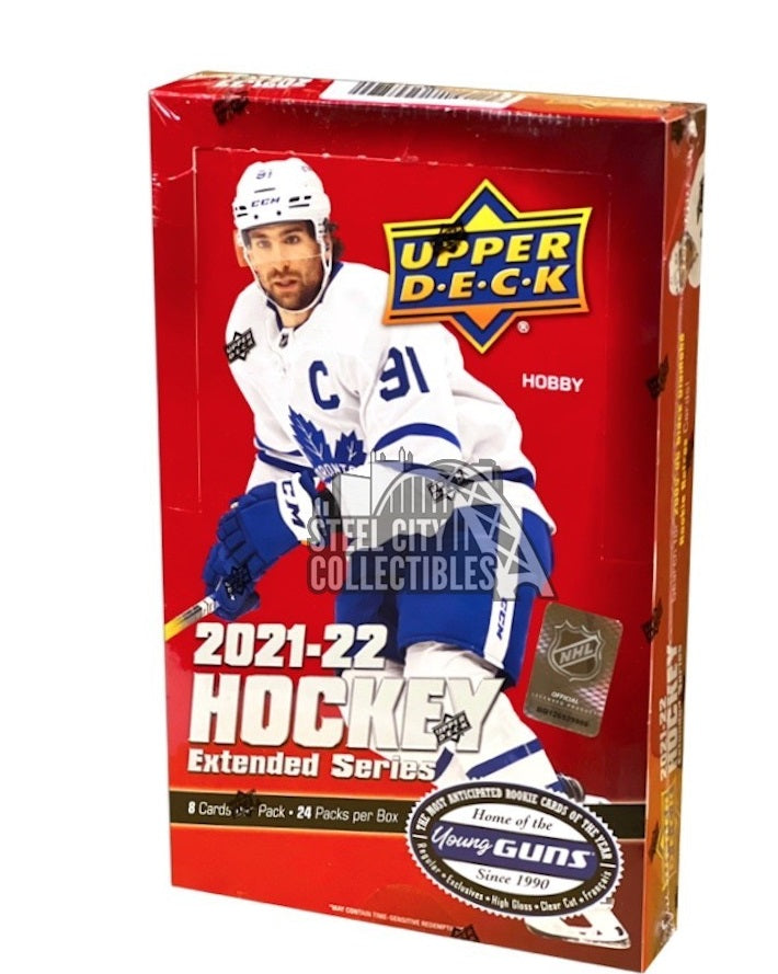 NHL 2021-22 Hockey Upper Deck Extended Series Hobby Box