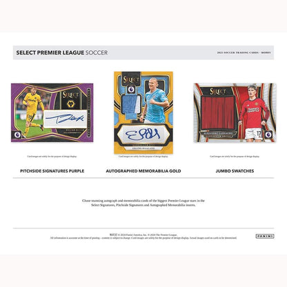 SOCCER 2023-24 Panini Select English Premier League Hobby Box (3 Auto)