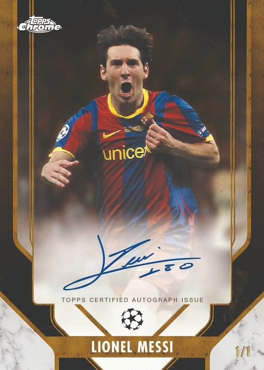 Topps Chrome UEFA Club Competitions UCC 2025/26 - 3 Hanger Boxen