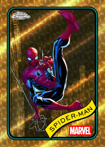2025 Topps Chrome Marvel Comic Box