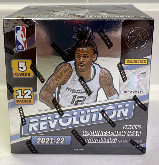 NBA 2021-22 Panini Revolution Chinese New Year Basketball Hobby box