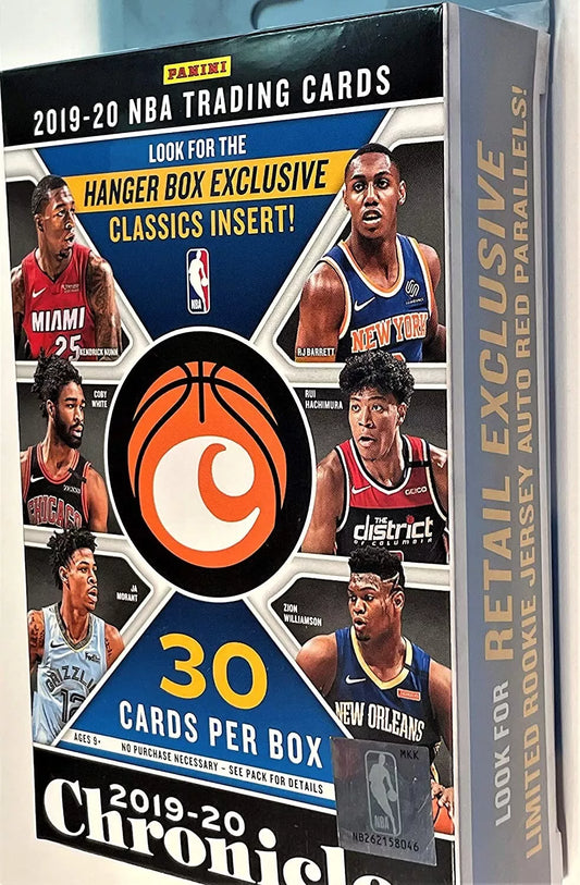 NBA 2019/20 Panini Chronicles Basketball Hanger Box