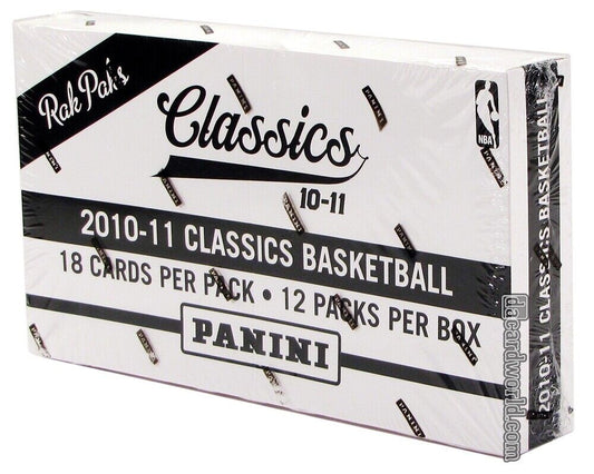 NBA 2010-11 PANINI CLASSICS BASKETBALL JUMBO RAK PAKS Box