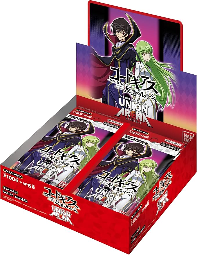 UNION ARENA  japanische BOOSTER Box Code Geass 1 Display JP