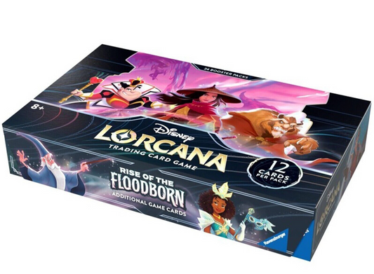 DISNEY Lorcana 2 –  Rise of the Floodborn Booster Display Reprint, englisch