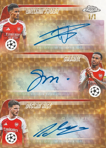 Topps Chrome UEFA Club Competitions UCC 2025/26 - Jumbo Box