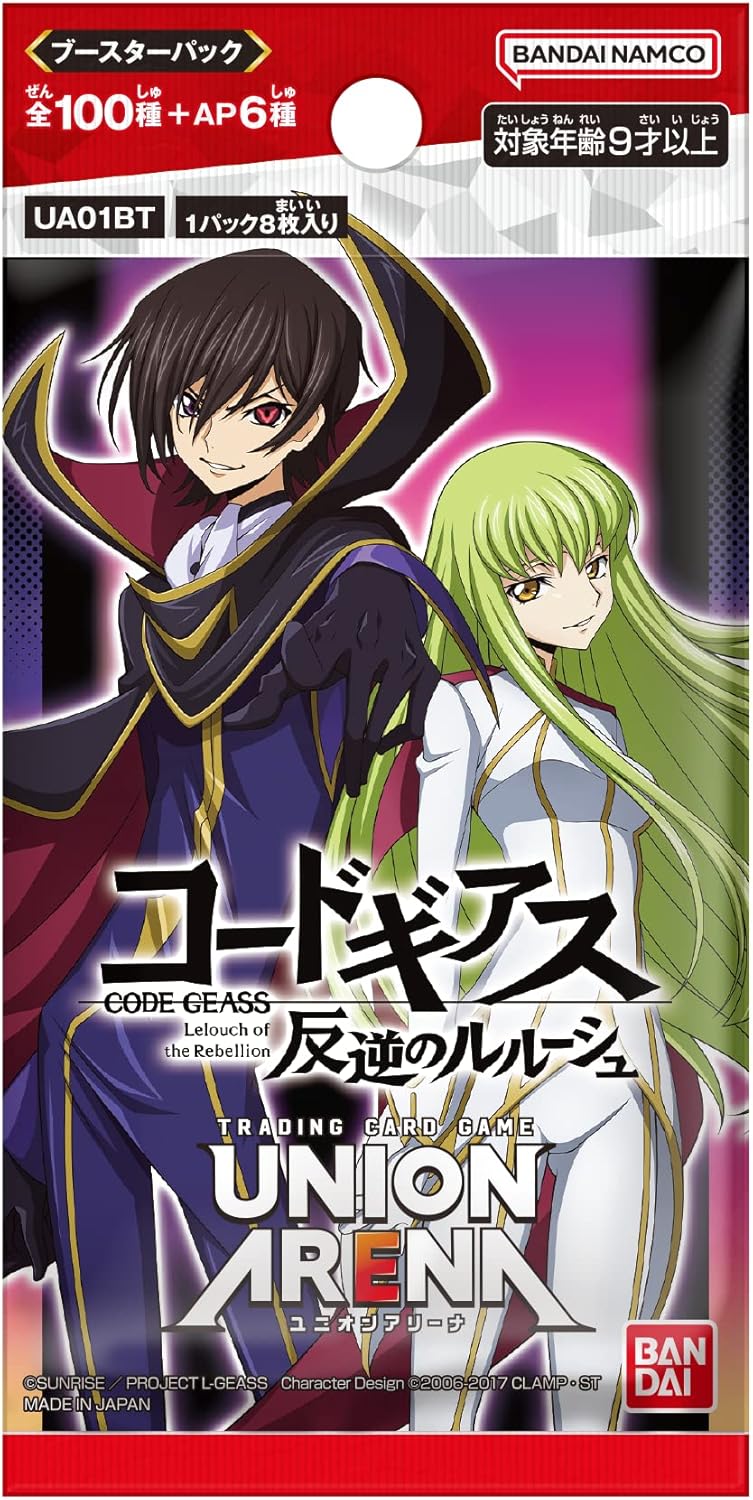 UNION ARENA  japanische BOOSTER Box Code Geass 1 Display JP