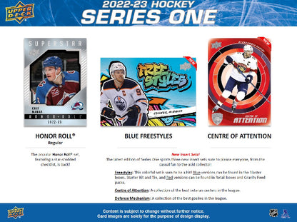 NHL 2022-23 Hockey Upper Deck I Retail Foil Box