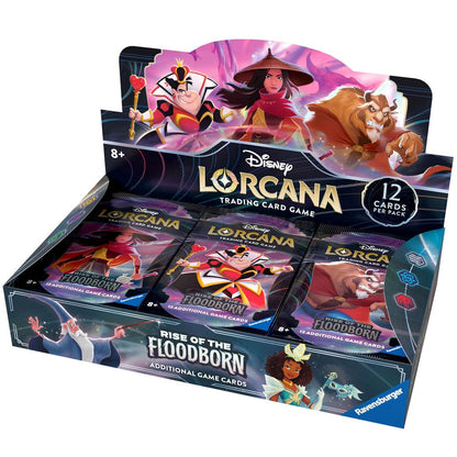 DISNEY Lorcana 2 –  Rise of the Floodborn Booster Display 1.Auflage, englisch