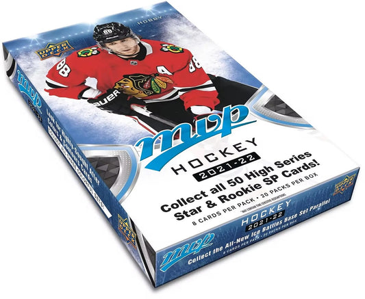 NHL 2021-22 MVP Hobby Box