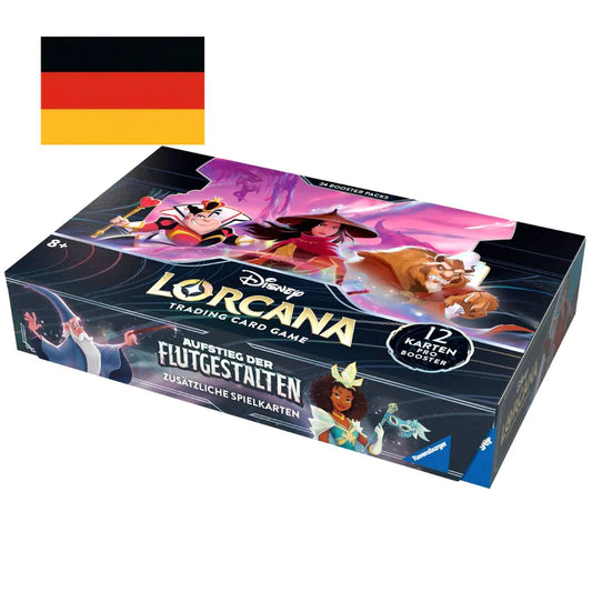 DISNEY Lorcana 2 – Aufstieg der Flutgestalten Booster Display Reprint, deutsch