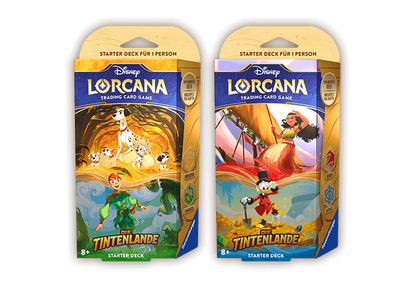 DISNEY Lorcana 3 –  Die Tintenlande Starter Set 1.Auflage, englisch