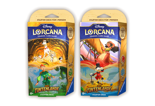 DISNEY Lorcana 3 –  Die Tintenlande Starter Set 1.Auflage, englisch