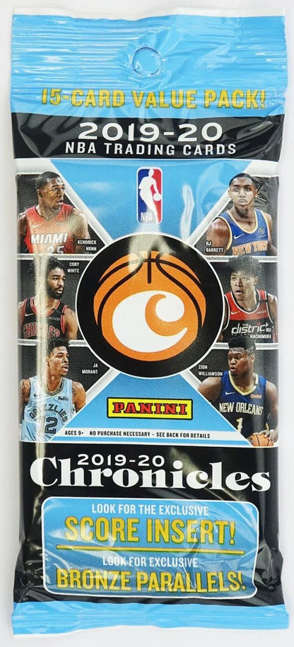 NBA 2019-20 Panini Chronicles Basketball Fat Pack box