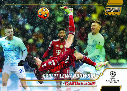 SOCCER Topps 2021-22 Stadionclub Chrom UEFA Champions League Fußball Hobby Box