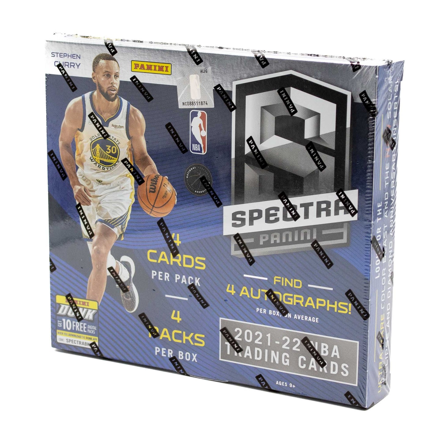 NBA Panini Spectra 2021-22 Basketball HOBBY Box