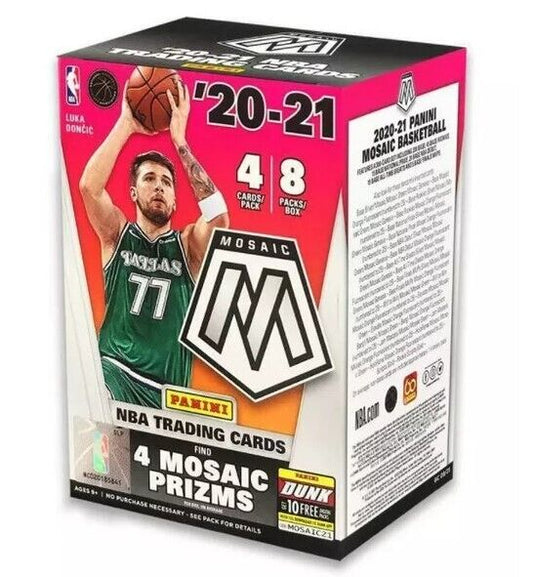 NBA Panini 2020-2021 Mosaic Basketball Blaster Box