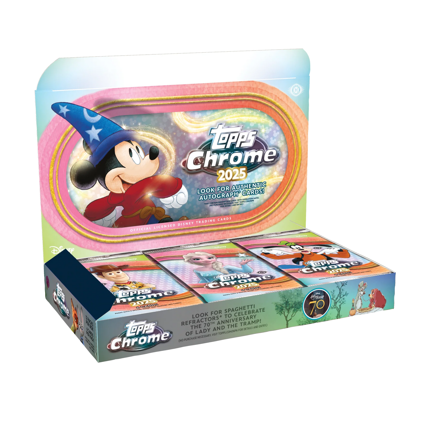 2025 Topps Chrome Disney - Hobby Box