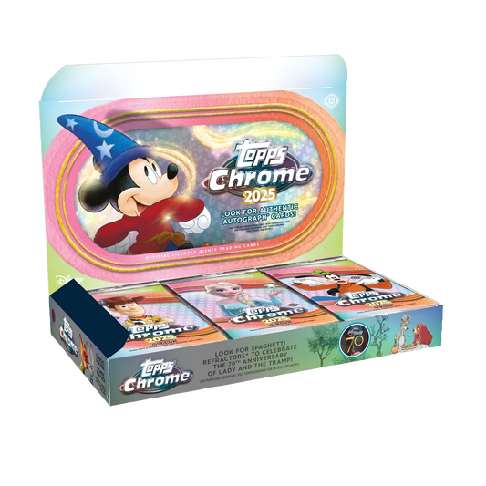2025 Topps Chrome Disney - Hobby Box