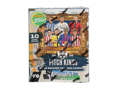 2025-26 Panini Pitch Kings Soccer Cards - Hobby Box (1 Auto)