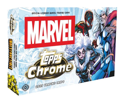 2025 Topps Chrome Marvel Comic Box