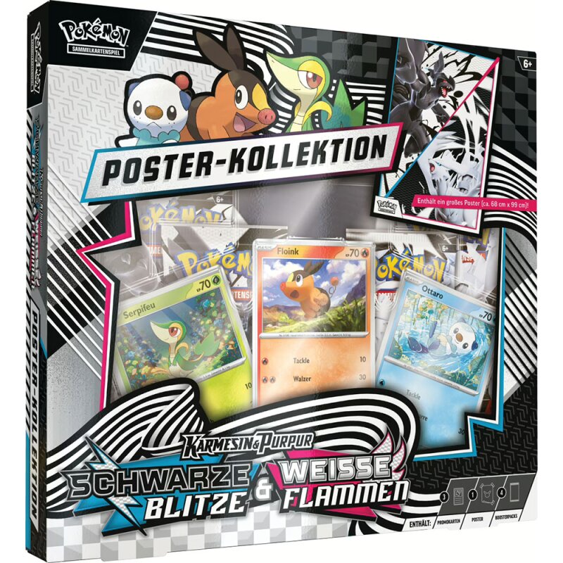 POKEMON Schwarze Blitze / Weiße Flammen 10.5 Poster- Kollektion (ab 18.07.2025)