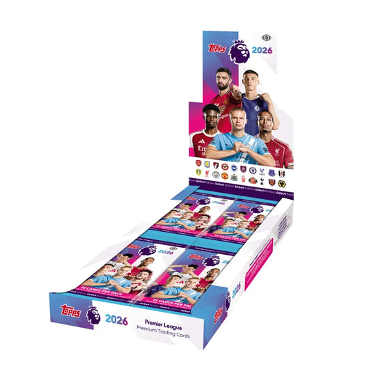 SOCCER Topps Premier League 2026 - Hobby Box (3 Auto/Relic)