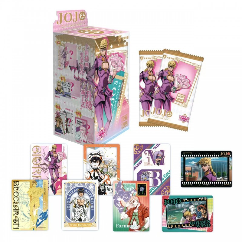 JOJO'S BIZARRE ADVENTURE - KB CARD - STARDUST CRUSADERS - TCG CARD Booster DISPLAY CHI
