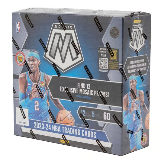 NBA 2023/24 Panini Mosaic Basketball International Hobby Box