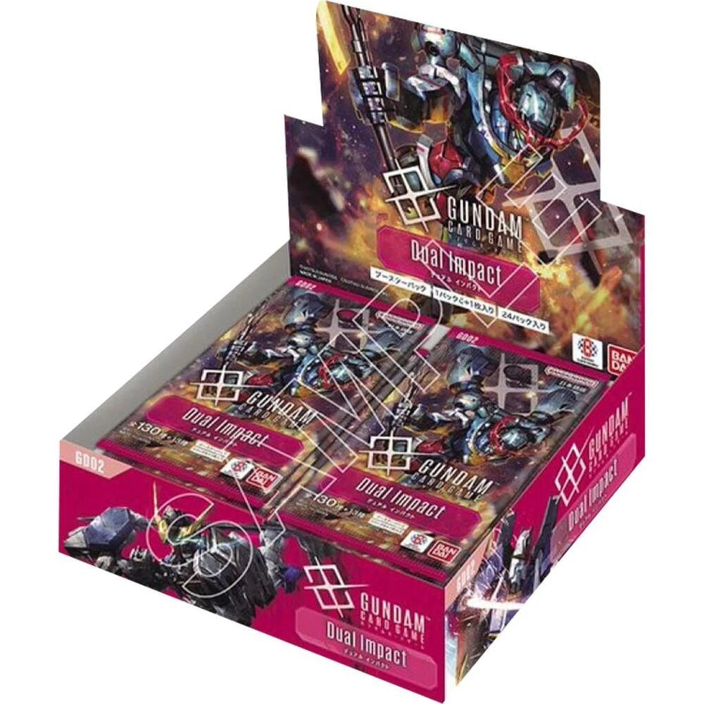 Gundam Card Game Dual Impact GD02 Display 24 Booster Box EN