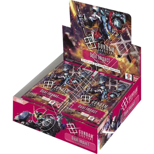 Gundam Card Game Dual Impact GD02 Display 24 Booster Box EN