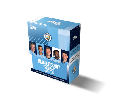 SOCCER Topps Manchester City FC Team Set 2024/25 (1 auto or relic)