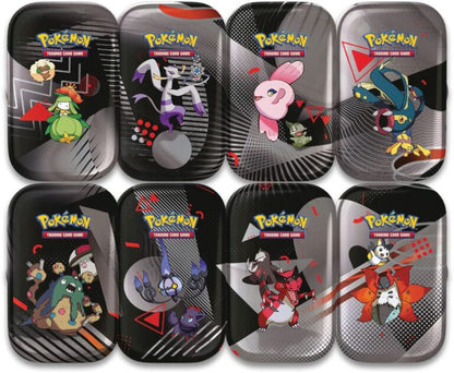 POKEMON Schwarze Blitze / Weiße Flammen  10.5 Mini-Tin (8er Set) komplette Box