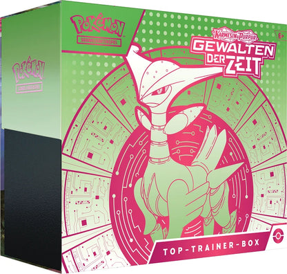 POKEMON Gewalten der Zeit - Top Trainer Box - Eisenblatt  DE
