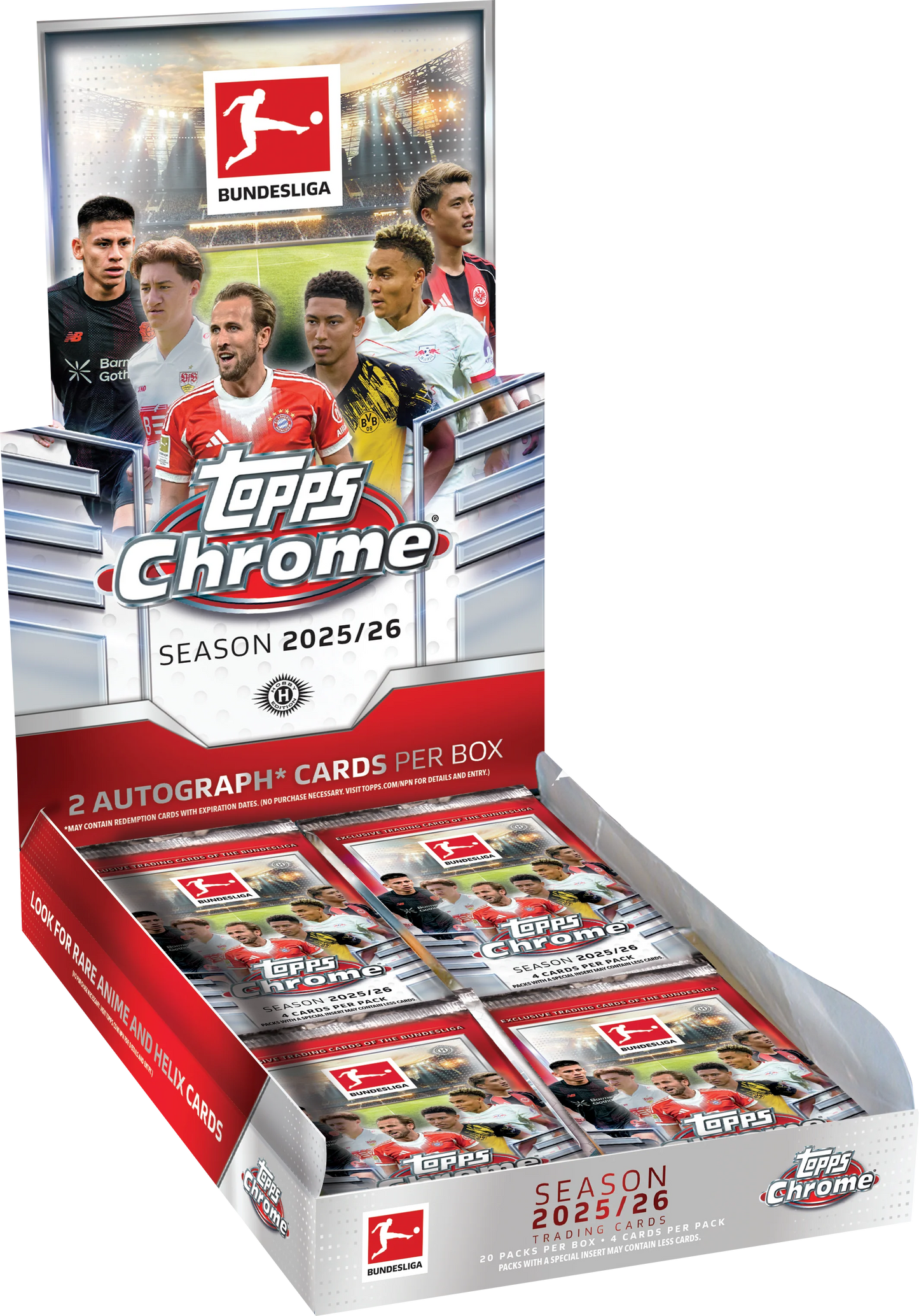 Bundesliga 2025/26 Topps Chrome - Hobby Box