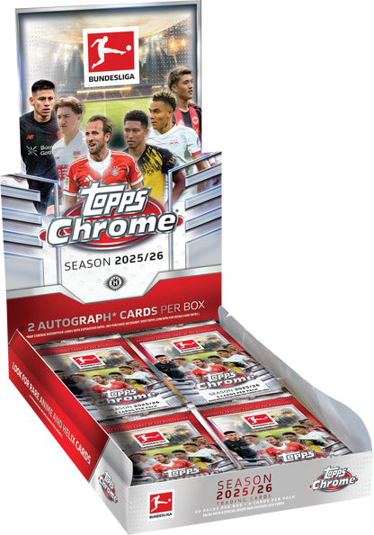 Bundesliga 2025/26 Topps Chrome - Hobby Box