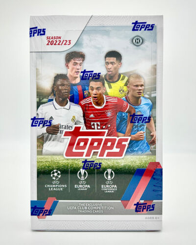 SOCCER 2022-23 TOPPS UEFA CLUB COMPETITIONS FUSSBALL HOBBYBOX