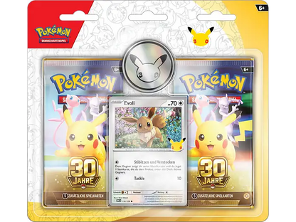POKEMON 30 Jahre 2-Pack Blister  DE