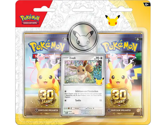 POKEMON 30 Jahre 2-Pack Blister  DE