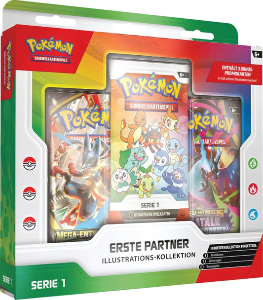 POKEMON Erste Partner Serie 1 – Illustrations Kollektion DE