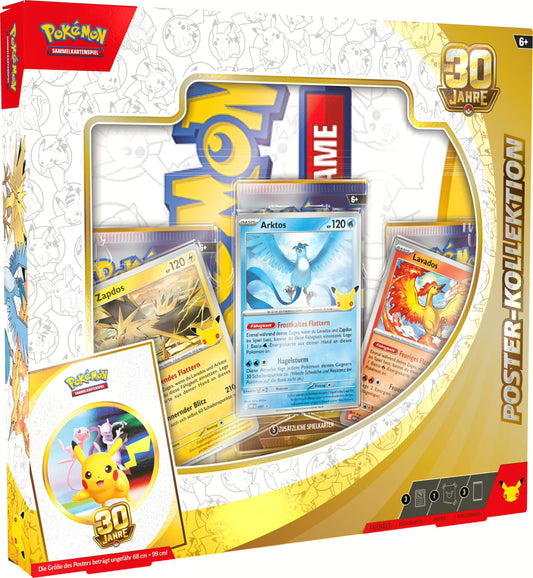 POKEMON 30 Jahre Poster-Kollektion (EVT 16. September 2026)