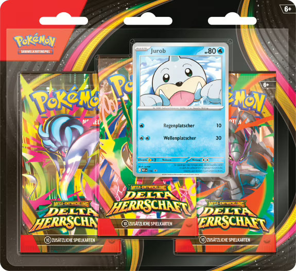 POKEMON Delta-Herrschaft 3-Pack-Blister DE  (EVT 06. November 2026)