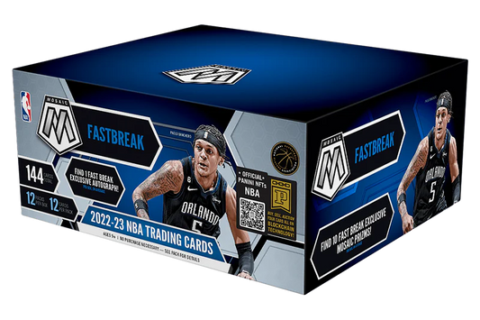 NBA 2022-23 Panini Mosaic Fast Break Basketball Hobby Box (1) Autographed Card